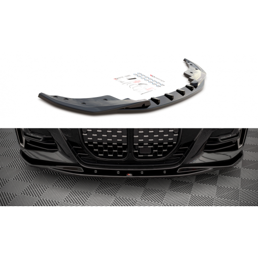 MAXTON Lame Du Pare-Chocs Avant V.1 BMW 4 M-Pack G22 MAXTON Lame Du Pare-Chocs Avant V.1 BMW 4 M-Pack G22