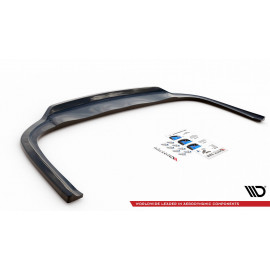 MAXTON Central Arriere Splitter (avec une barre verticale) Audi A8 D4 Facelift MAXTON Central Arriere Splitter (avec une barre verticale) Audi A8 D4 Facelift