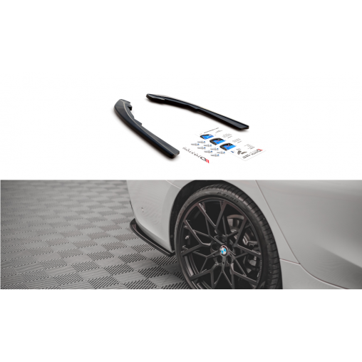 MAXTON Lames De Pare-Chocs Arrière Latérales BMW 3 G20 / G21 MAXTON Lames De Pare-Chocs Arrière Latérales BMW 3 G20 / G21