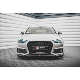 MAXTON Lame Du Pare-Chocs Avant V.4 Audi S4 / A4 S-Line B9 MAXTON Lame Du Pare-Chocs Avant V.4 Audi S4 / A4 S-Line B9