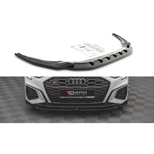 MAXTON Lame Du Pare-Chocs Avant V.2 Audi S3 / A3 S-Line 8Y MAXTON Lame Du Pare-Chocs Avant V.2 Audi S3 / A3 S-Line 8Y