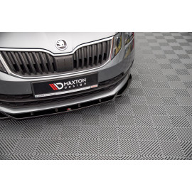 MAXTON Lame Du Pare-Chocs Avant V.2 Skoda Octavia Mk3 Facelift MAXTON Lame Du Pare-Chocs Avant V.2 Skoda Octavia Mk3 Facelift