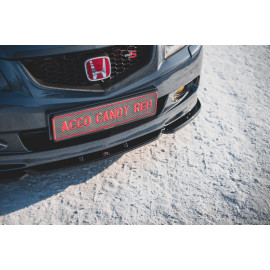 MAXTON Lame Du Pare-Chocs Avant V.3 Honda Accord Mk7 Type-S MAXTON Lame Du Pare-Chocs Avant V.3 Honda Accord Mk7 Type-S
