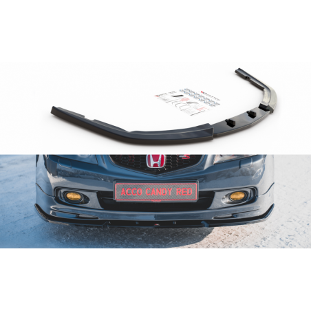 MAXTON Lame Du Pare-Chocs Avant V.2 Honda Accord Mk7 Type-S