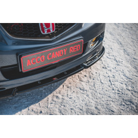 MAXTON Lame Du Pare-Chocs Avant V.2 Honda Accord Mk7 Type-S MAXTON Lame Du Pare-Chocs Avant V.2 Honda Accord Mk7 Type-S