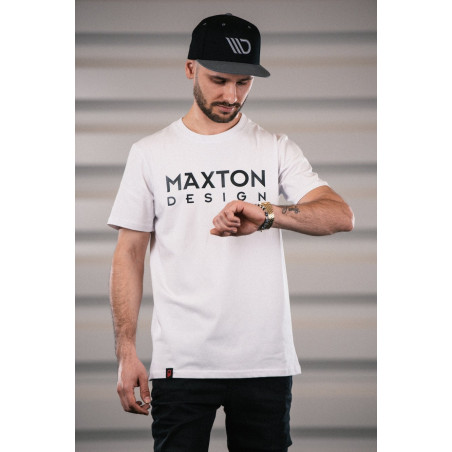 MAXTON Mens White T-shirt