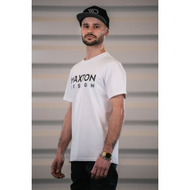 MAXTON Mens White T-shirt MAXTON Mens White T-shirt