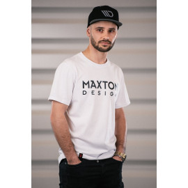 MAXTON Mens White T-shirt MAXTON Mens White T-shirt