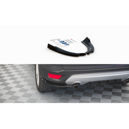 MAXTON Lames De Pare-Chocs Arrière Latérales Ford Escape Mk3