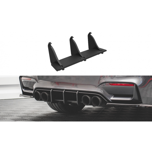 MAXTON Street Pro Central Diffuseur Arriere BMW M4 F82