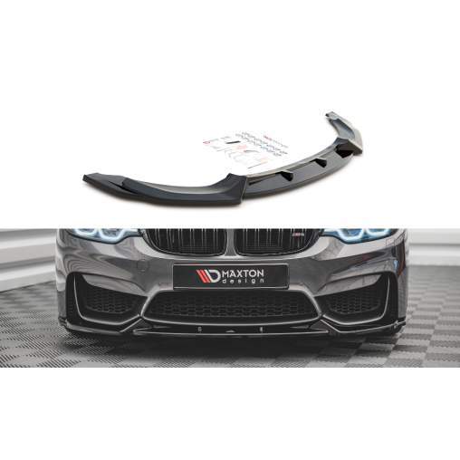MAXTON Lame Du Pare-Chocs Avant BMW M4 F82 MAXTON Lame Du Pare-Chocs Avant BMW M4 F82