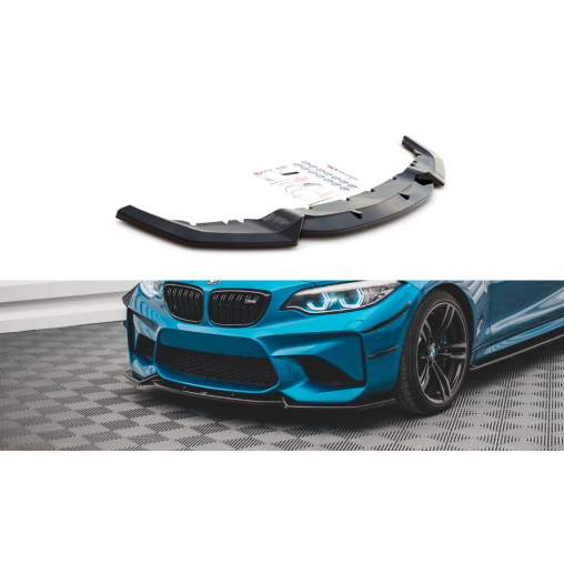 MAXTON Lame Du Pare-Chocs Avant V.2 BMW M2 F87 MAXTON Lame Du Pare-Chocs Avant V.2 BMW M2 F87
