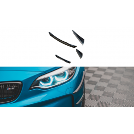 MAXTON Ailes de pare-chocs avant (Canards) BMW M2 F87 MAXTON Ailes de pare-chocs avant (Canards) BMW M2 F87