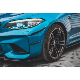 MAXTON Ailes de pare-chocs avant (Canards) BMW M2 F87 MAXTON Ailes de pare-chocs avant (Canards) BMW M2 F87