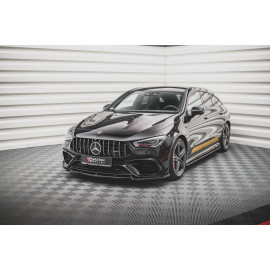 MAXTON Lame Du Pare-Chocs Avant V.2 Mercedes-AMG CLA 45 Aero C118 MAXTON Lame Du Pare-Chocs Avant V.2 Mercedes-AMG CLA 45 Aero C118
