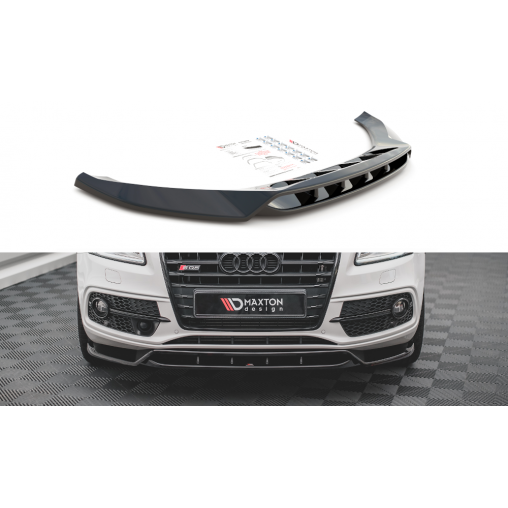 MAXTON Lame Du Pare-Chocs Avant Audi SQ5 Mk1 (8R) MAXTON Lame Du Pare-Chocs Avant Audi SQ5 Mk1 (8R)
