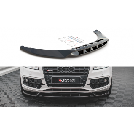 MAXTON Lame Du Pare-Chocs Avant Audi SQ5 Mk1 (8R)