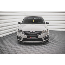 MAXTON Lame Du Pare-Chocs Avant V.3 Skoda Octavia RS Mk3 Facelift