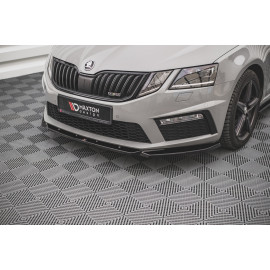 MAXTON Lame Du Pare-Chocs Avant V.3 Skoda Octavia RS Mk3 Facelift