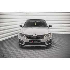 MAXTON Lame Du Pare-Chocs Avant V.2 Skoda Octavia RS Mk3 Facelift