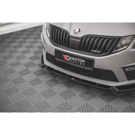 MAXTON Lame Du Pare-Chocs Avant V.2 Skoda Octavia RS Mk3 Facelift MAXTON Lame Du Pare-Chocs Avant V.2 Skoda Octavia RS Mk3 Facelift
