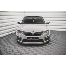 MAXTON Lame Du Pare-Chocs Avant V.1 Skoda Octavia RS Mk3 Facelift