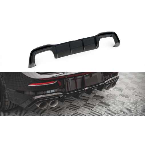 MAXTON Diffuseur Arrière Complet V.2 Volkswagen Golf R Mk8 MAXTON Diffuseur Arrière Complet V.2 Volkswagen Golf R Mk8