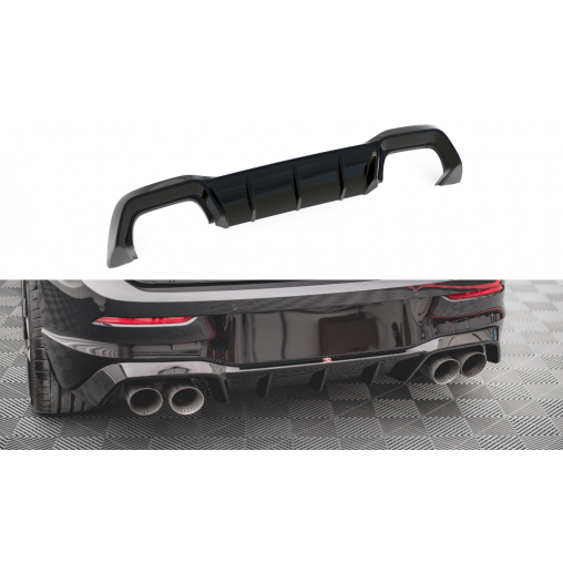 MAXTON Diffuseur Arrière Complet V.1 Volkswagen Golf R Mk8 MAXTON Diffuseur Arrière Complet V.1 Volkswagen Golf R Mk8