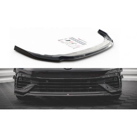MAXTON Lame Du Pare-Chocs Avant V.6 Volkswagen Golf R Mk8