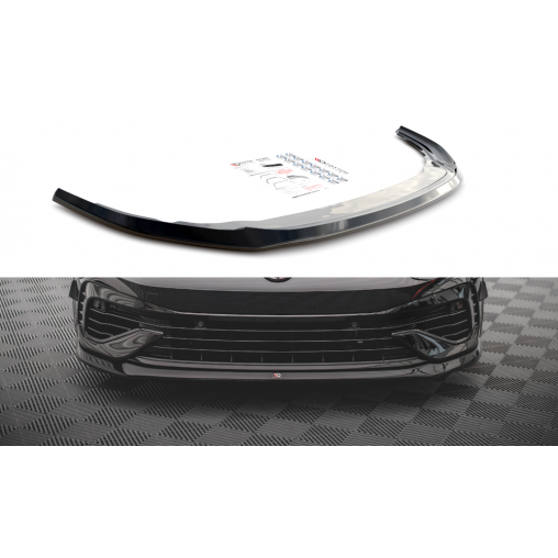 MAXTON Lame Du Pare-Chocs Avant V.5 Volkswagen Golf R Mk8 MAXTON Lame Du Pare-Chocs Avant V.5 Volkswagen Golf R Mk8