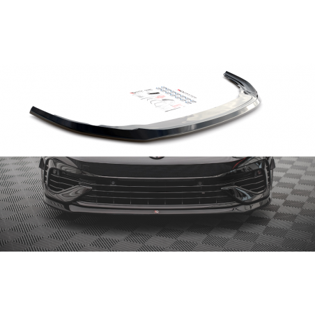 MAXTON Lame Du Pare-Chocs Avant V.5 Volkswagen Golf R Mk8