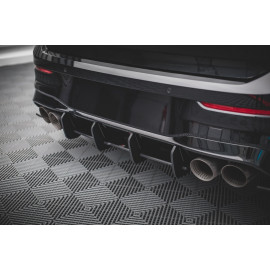MAXTON Street Pro Central Diffuseur Arriere Volkswagen Golf R Mk8