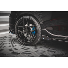 MAXTON Lames De Pare-Chocs Arrière Latérales + Ailerons V.2 Volkswagen Golf R Mk8 MAXTON Lames De Pare-Chocs Arrière Latérales + Ailerons V.2 Volkswagen Golf R Mk8