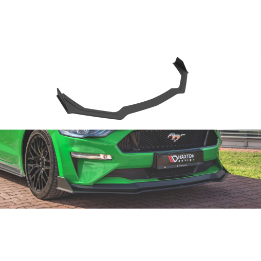 MAXTON Street Pro Lame Du Pare-Chocs Avant V.2 Ford Mustang GT MK6 Facelift MAXTON Street Pro Lame Du Pare-Chocs Avant V.2 Ford Mustang GT MK6 Facelift