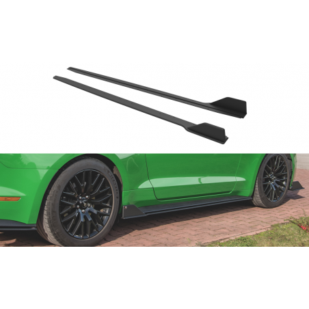 MAXTON Street Pro Rajouts Des Bas De Caisse V.2 Ford Mustang GT Mk6 Facelift