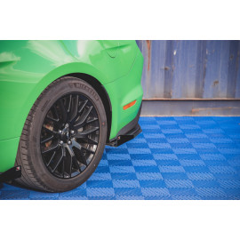 MAXTON Street Pro Lame Du Pare Chocs Arriere V.1 + Flaps Ford Mustang GT Mk6 Facelift