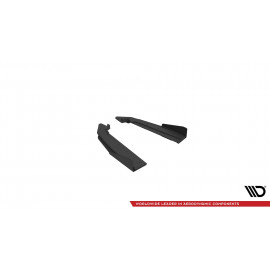 MAXTON Street Pro Lame Du Pare Chocs Arriere V.1 + Flaps Ford Mustang GT Mk6 Facelift