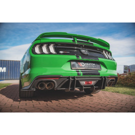 MAXTON Street Pro Central Diffuseur Arriere Ford Mustang GT Mk6 Facelift MAXTON Street Pro Central Diffuseur Arriere Ford Mustang GT Mk6 Facelift