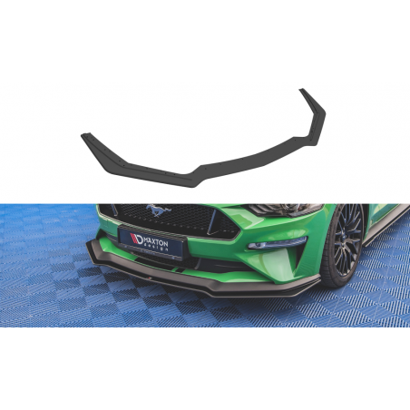 MAXTON Street Pro Lame Du Pare-Chocs Avant V.1 Ford Mustang GT MK6 Facelift