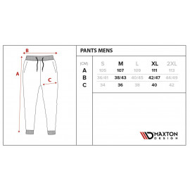 MAXTON Mens Gray sweatpants MAXTON Mens Gray sweatpants