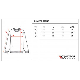 MAXTON Mens Black jumper