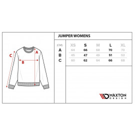 MAXTON Womens Gray Jumper