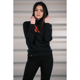 MAXTON Womens Black Hoodie