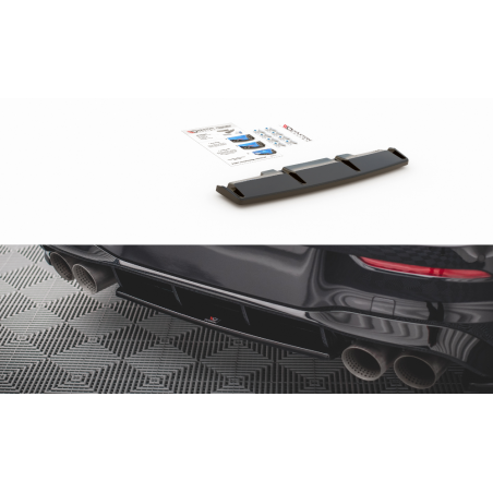 MAXTON Central Arriere Splitter Volkswagen Golf R Mk8