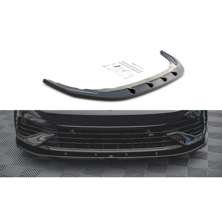 MAXTON Lame Du Pare-Chocs Avant V.1 Volkswagen Golf R Mk8
