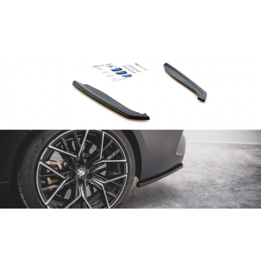 MAXTON Lames De Pare-Chocs Arrière Latérales V.2 BMW M8 Gran Coupe F93 MAXTON Lames De Pare-Chocs Arrière Latérales V.2 BMW M8 Gran Coupe F93