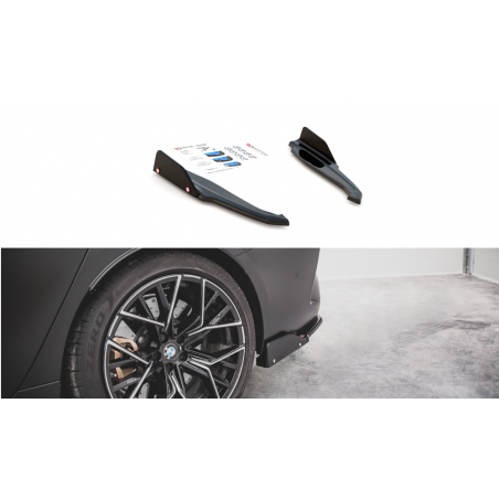 MAXTON Lames De Pare-Chocs Arrière Latérales + Ailerons V.1 BMW M8 Gran Coupe F93