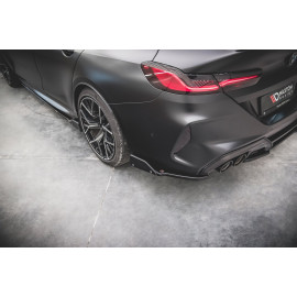 MAXTON Lames De Pare-Chocs Arrière Latérales + Ailerons V.1 BMW M8 Gran Coupe F93 MAXTON Lames De Pare-Chocs Arrière Latérales + Ailerons V.1 BMW M8 Gran Coupe F93