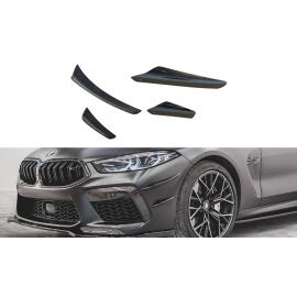 MAXTON Ailes de pare-chocs avant (Canards) BMW M8 Gran Coupe F93