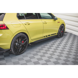 MAXTON Sports Durabilité Rajouts Des Bas De Caisse + Flaps Volkswagen Golf 8 GTI / GTI Clubsport / R-Line